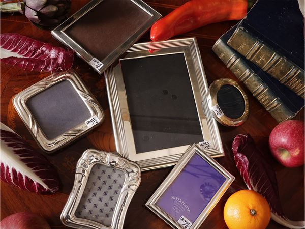 Assortment of portrait frames, also in silver  - Auction Florentine Style - Maison Bibelot - Casa d'Aste Firenze - Milano