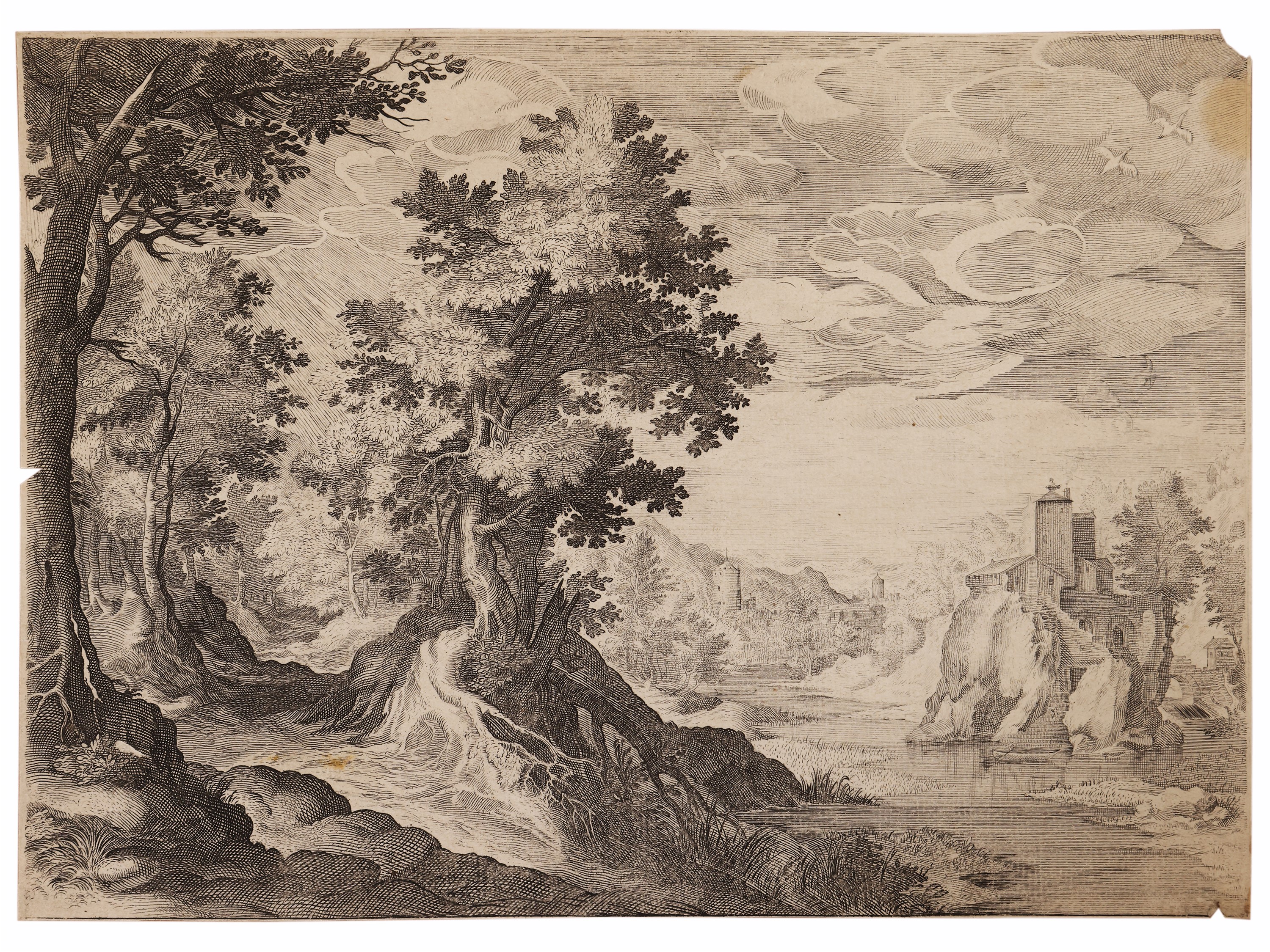 Raffaello Sadeler I, Incisioni e paesaggi del XVII secolo