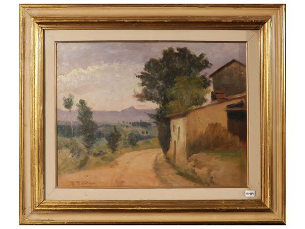 Umberto Maestrucci - Paesaggio mugellano