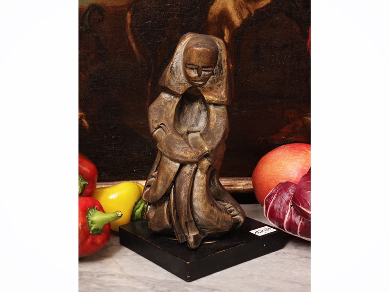 Donna in costume tradizionale sardo