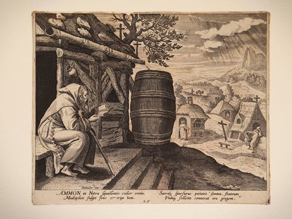 Johannes &amp; Raphael Sadeler - Hermits