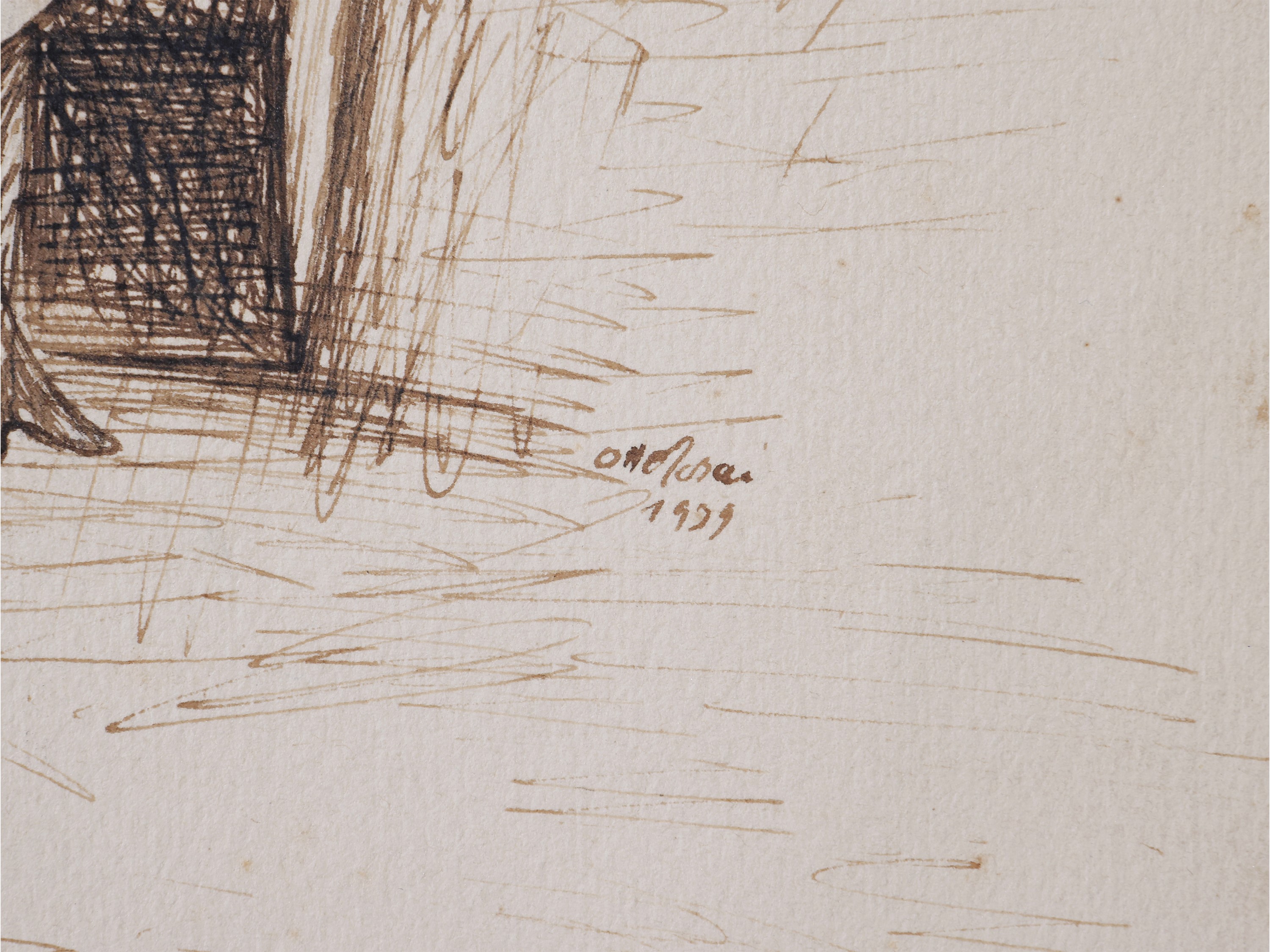 Infermiera e uomo malato a letto 1939