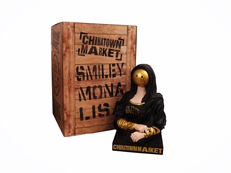 Smiley Mona Lisa, Chinatown Market per Mighty Jaxx © Smiley