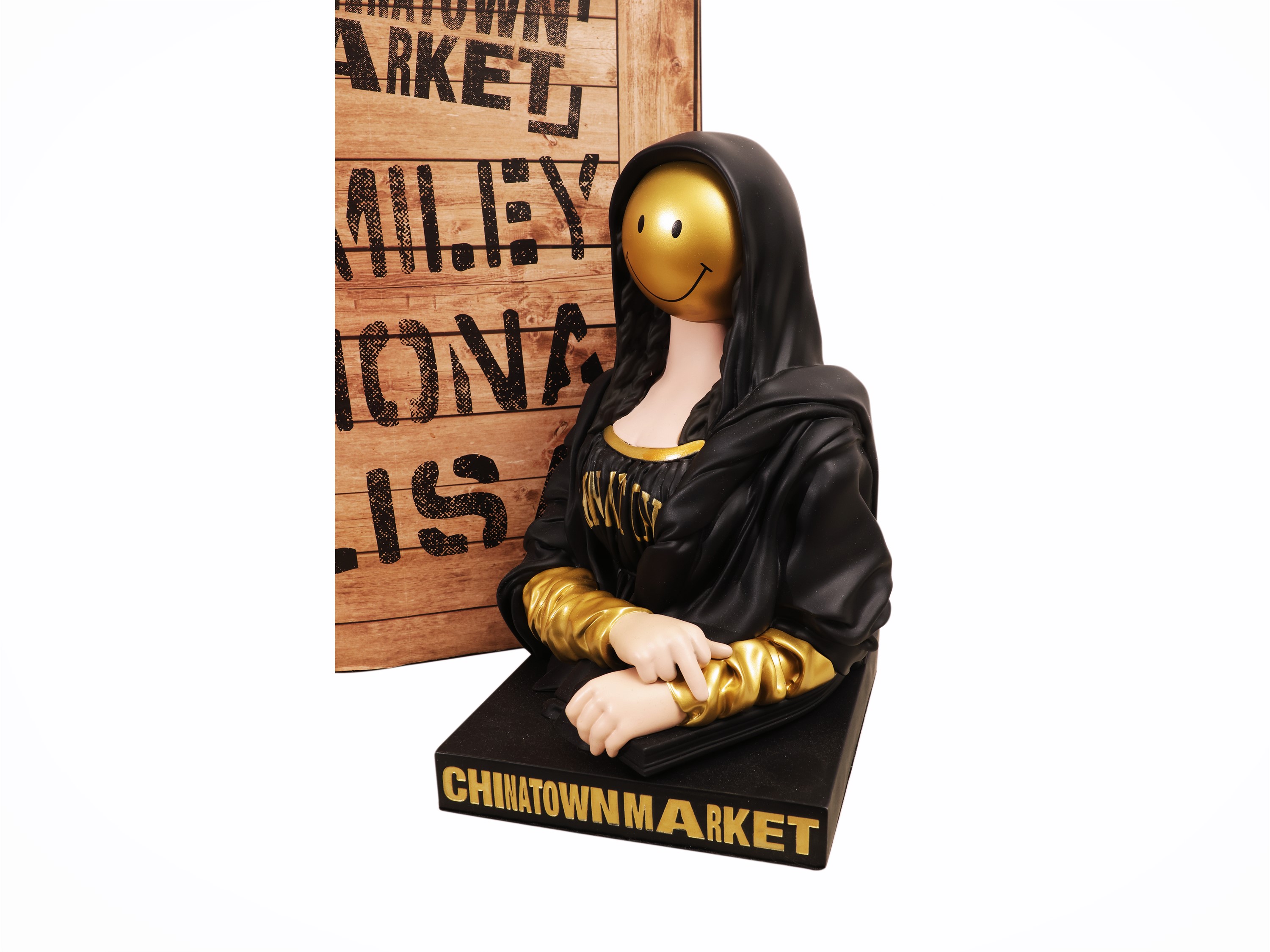 Smiley Mona Lisa, Chinatown Market per Mighty Jaxx © Smiley