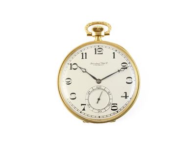 IWC, Orologio da tasca Probus Scafusia in oro giallo
