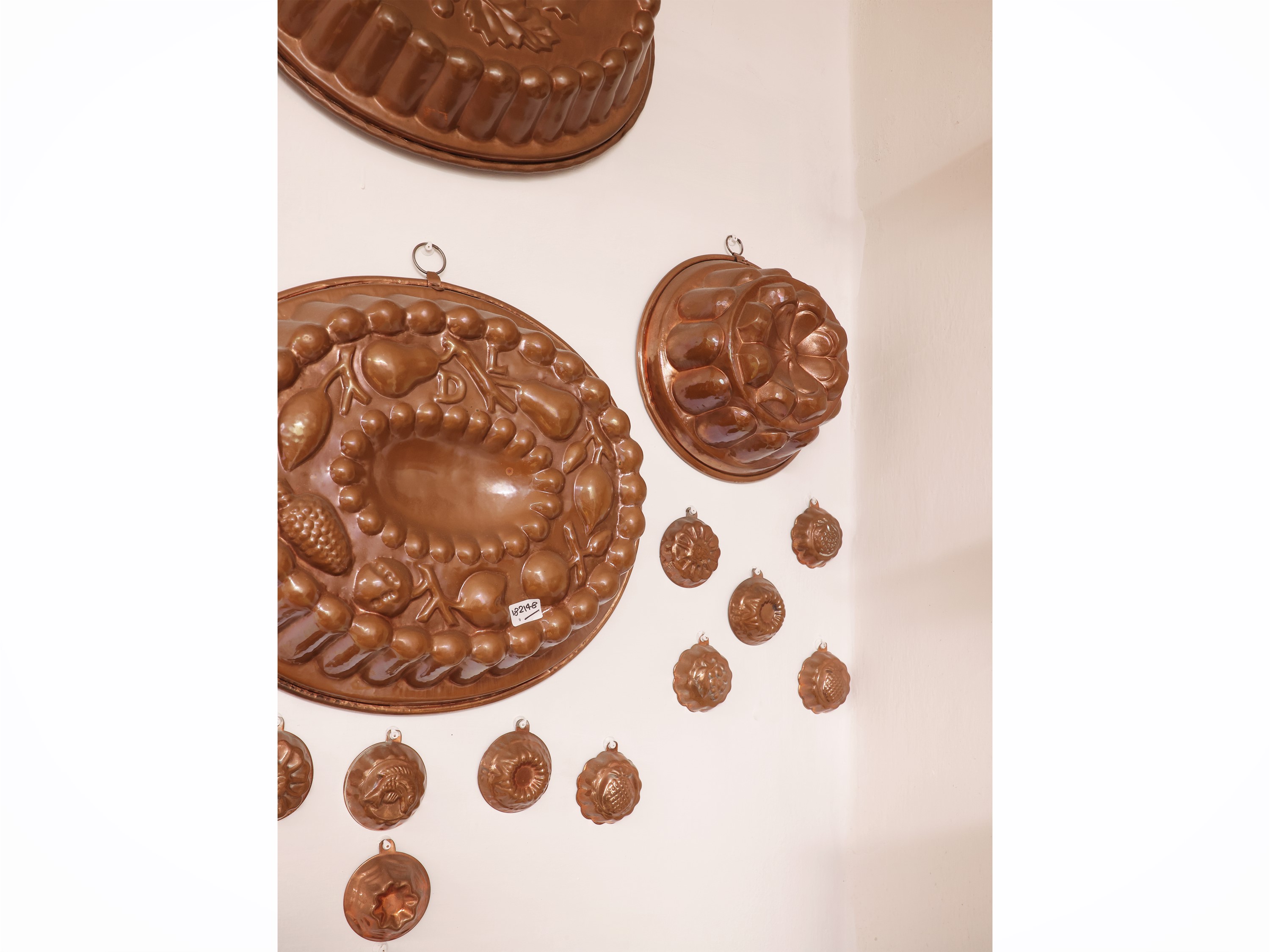 Raccolta di Forme per Torte e Budini in Rame