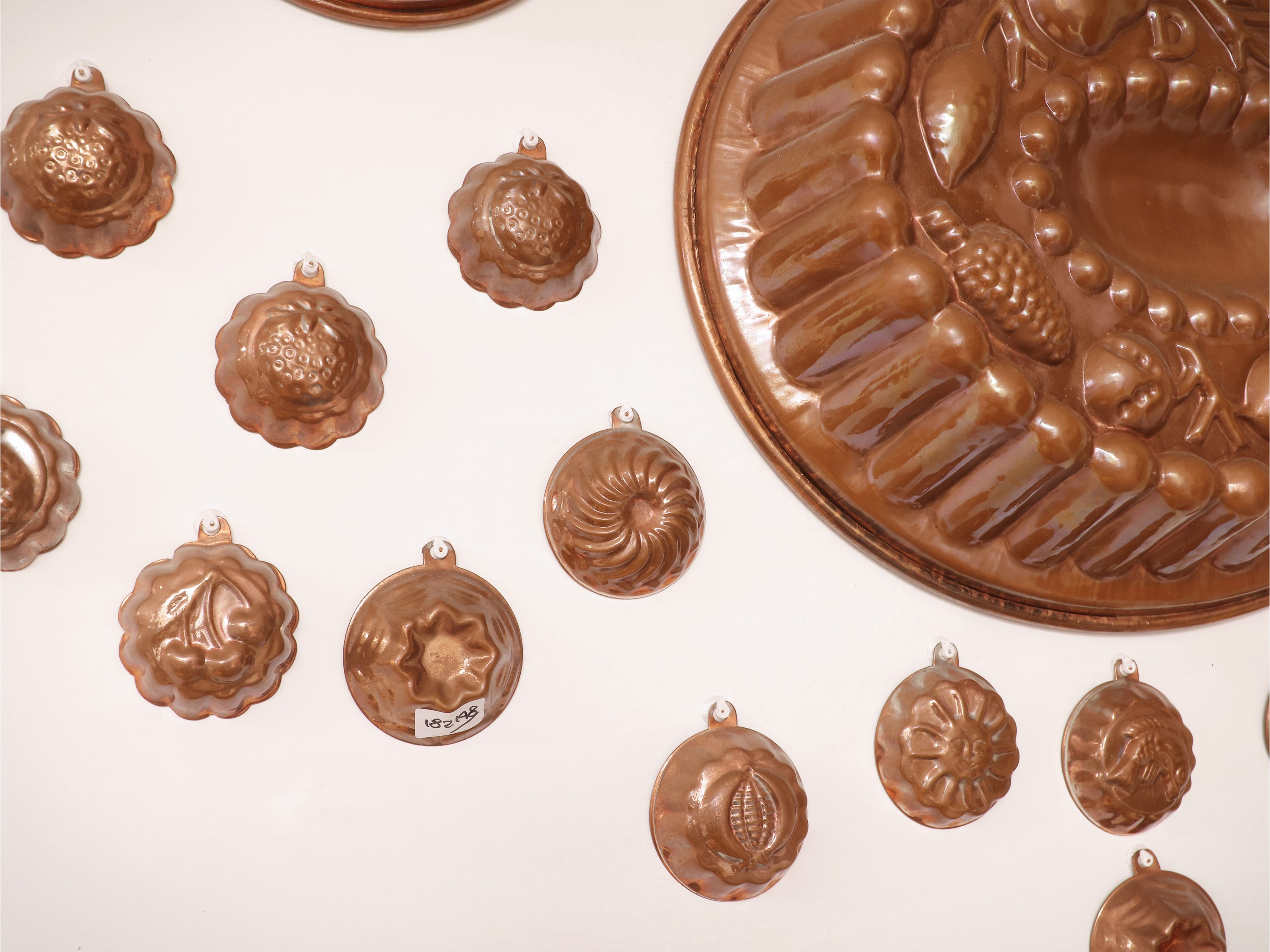 Raccolta di Forme per Torte e Budini in Rame