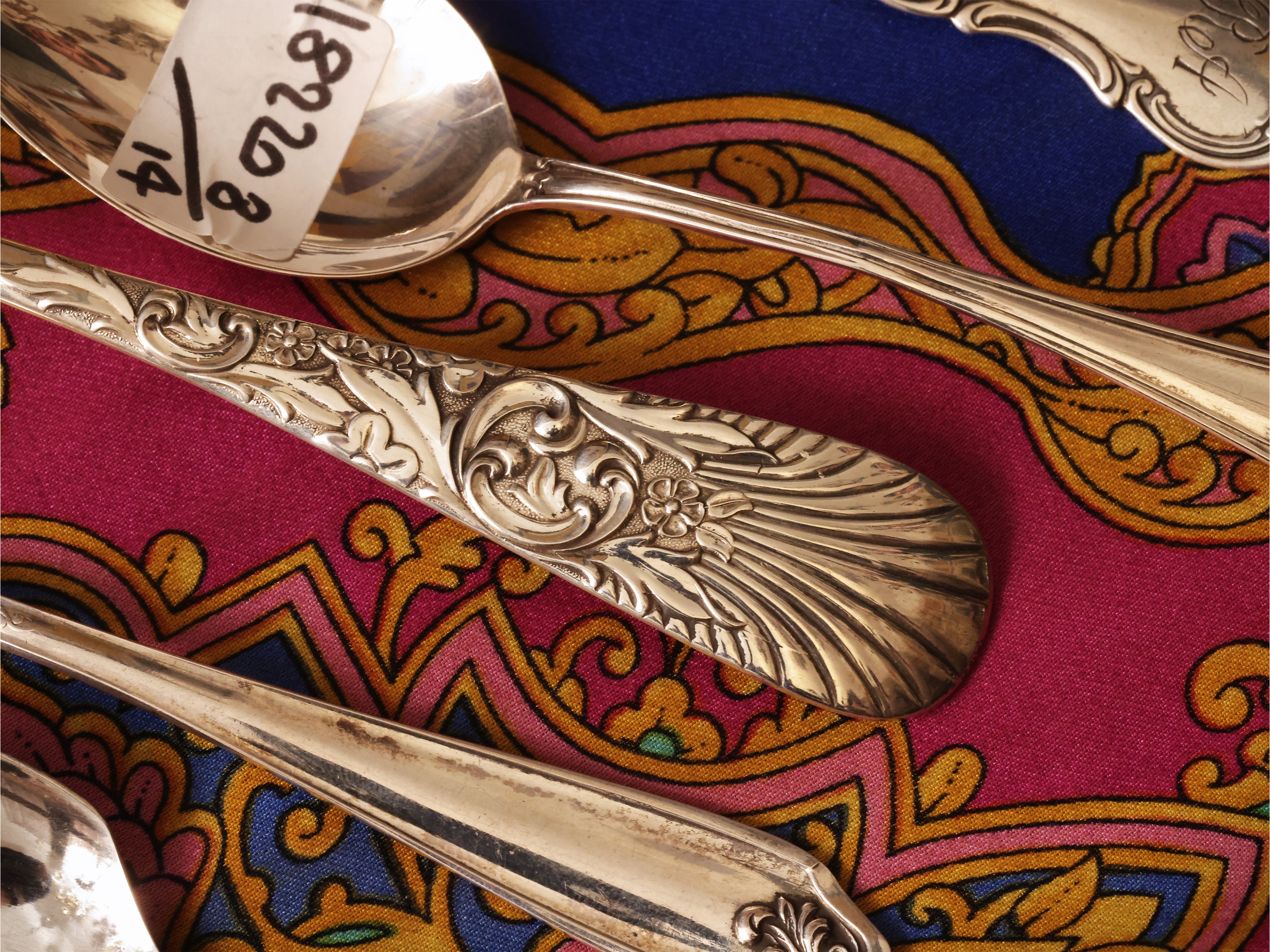 Collezione di cucchiaini in argento 800 e 925