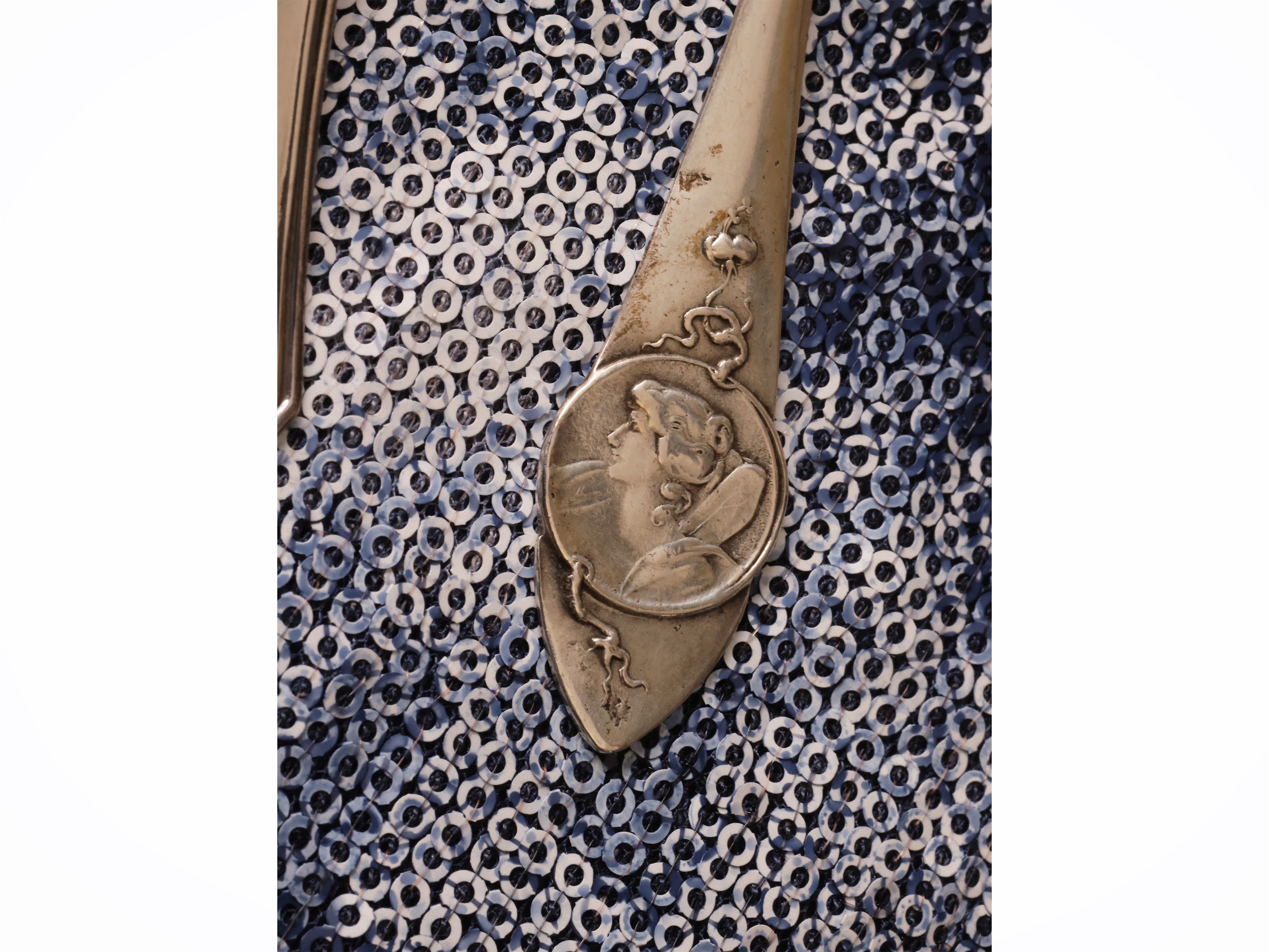 Fantasia di dieci cucchiaini in argento