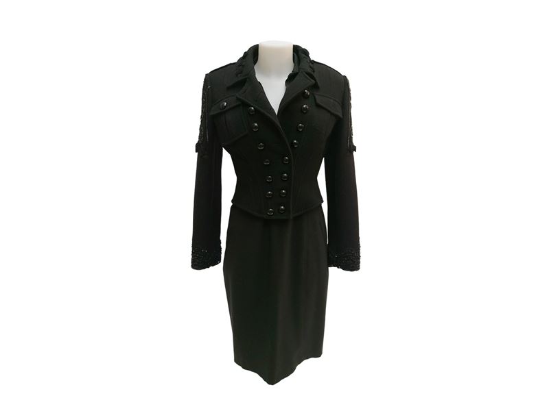 Blumarine - Completo in Lana Nero