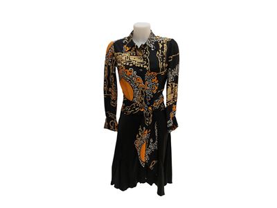 Moschino - Gonna/pantalone in Lana Plissé Nera