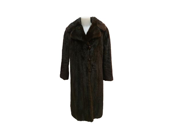 Cappotto in pelliccia di visone