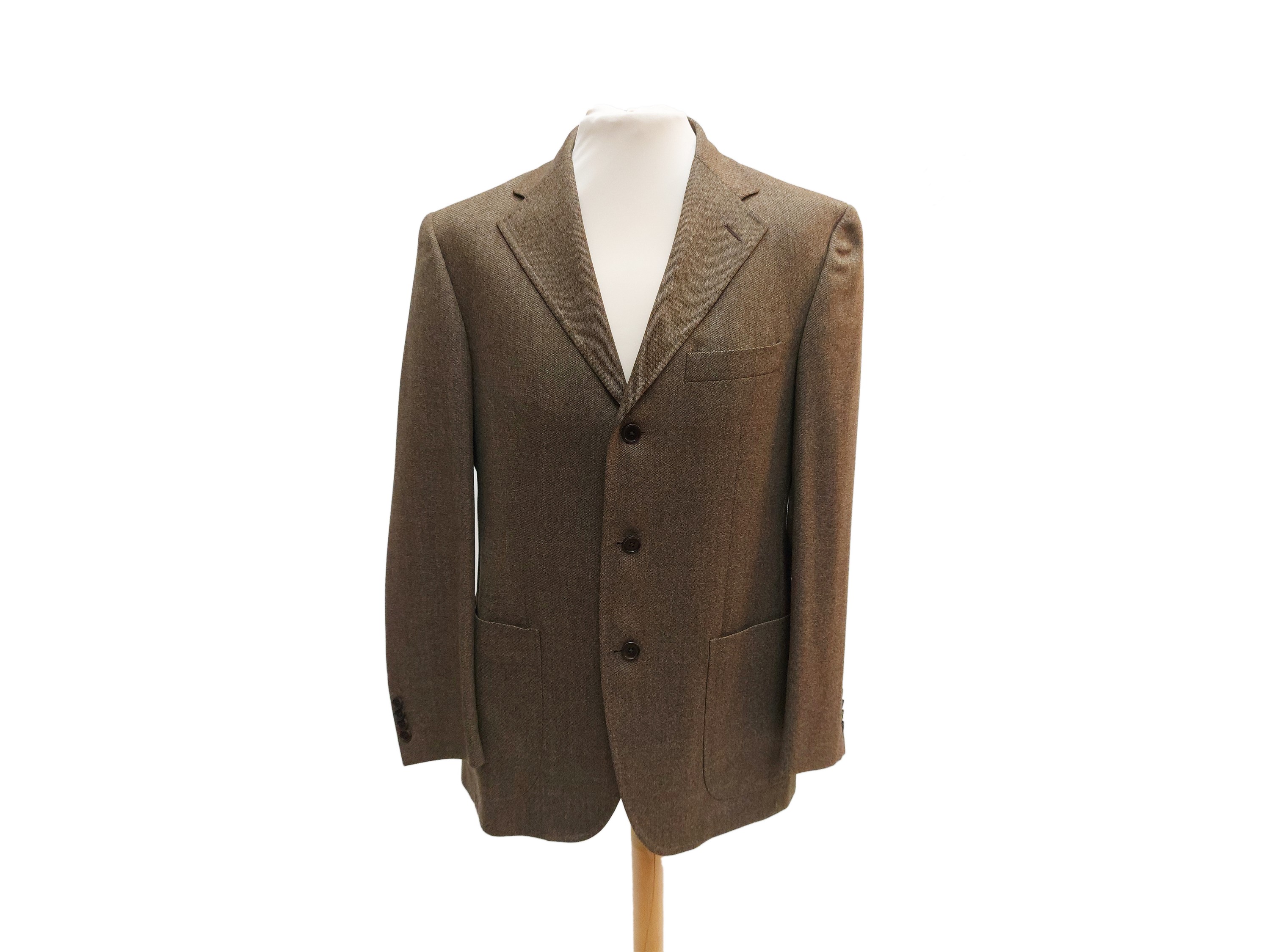 Loro Piana, Completo da uomo in lana Zelander, tg 48/50