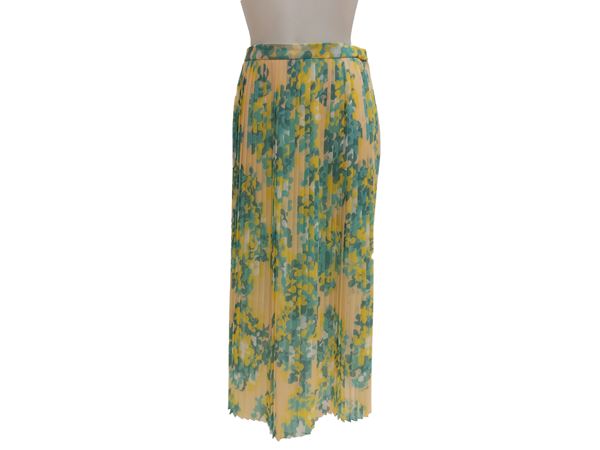 Emilio Pucci - Pleated skirt with floral pattern