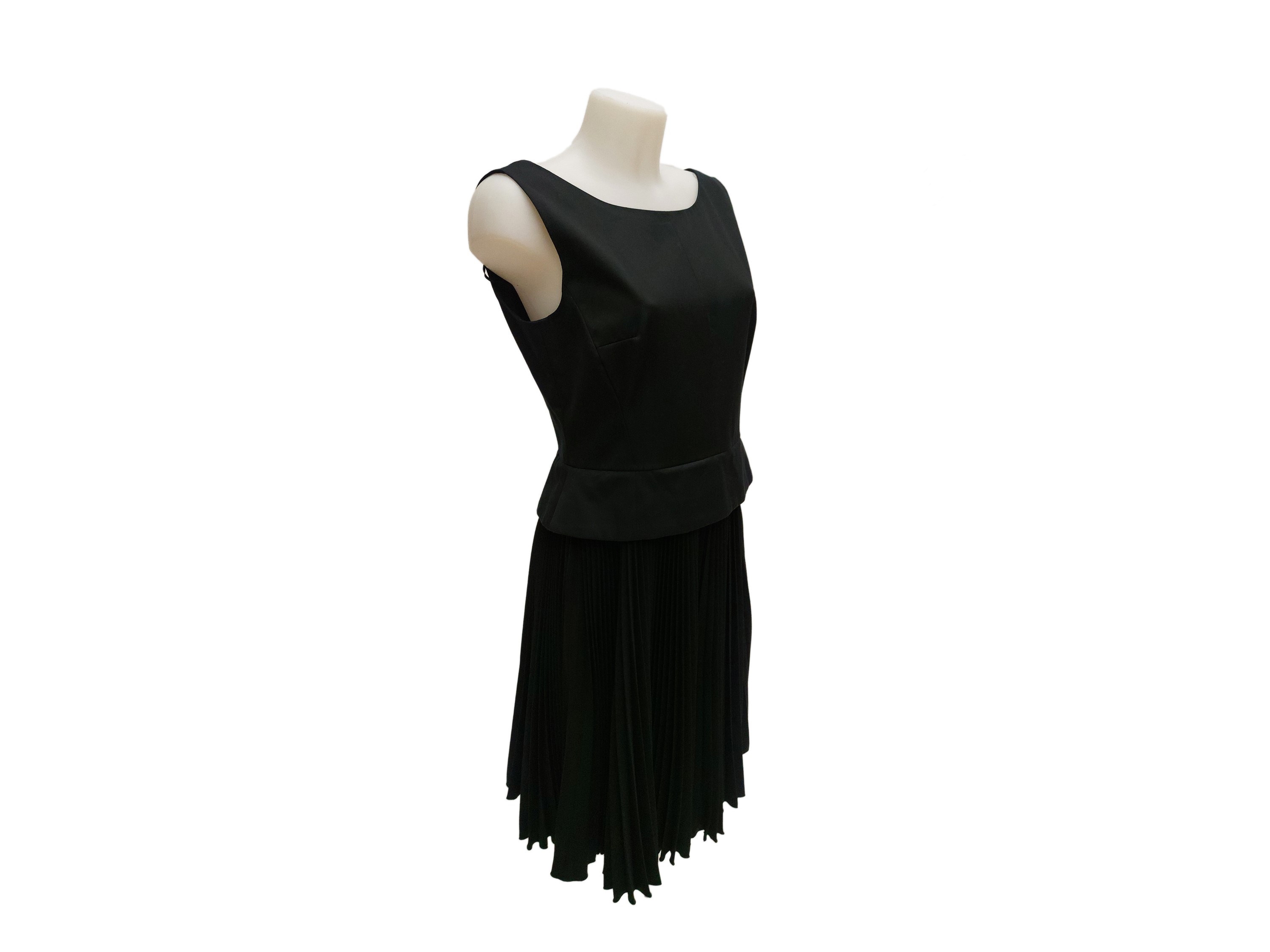 Prada - Abito da Cocktail in Cotone Nero