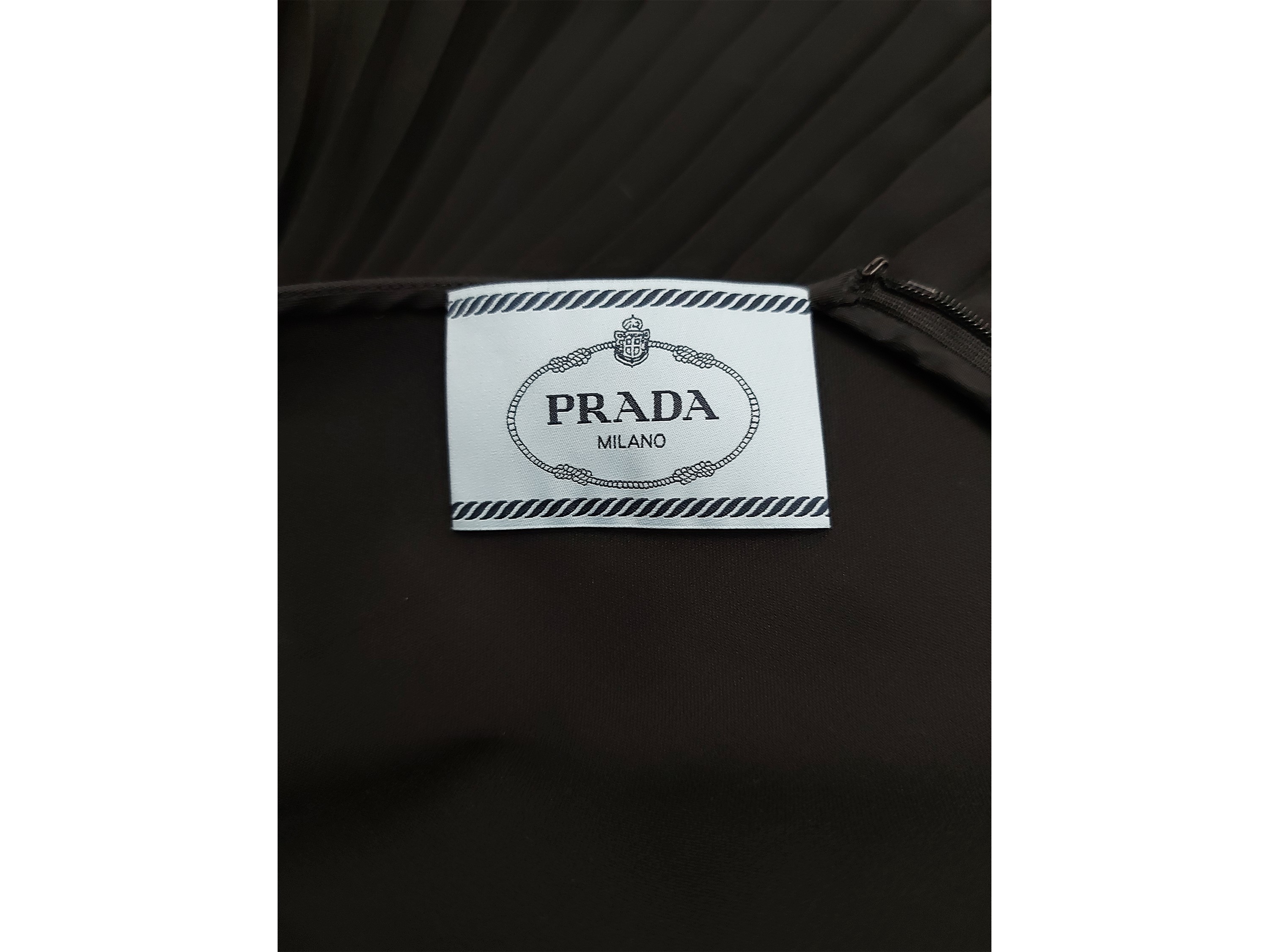 Prada - Abito da Cocktail in Cotone Nero