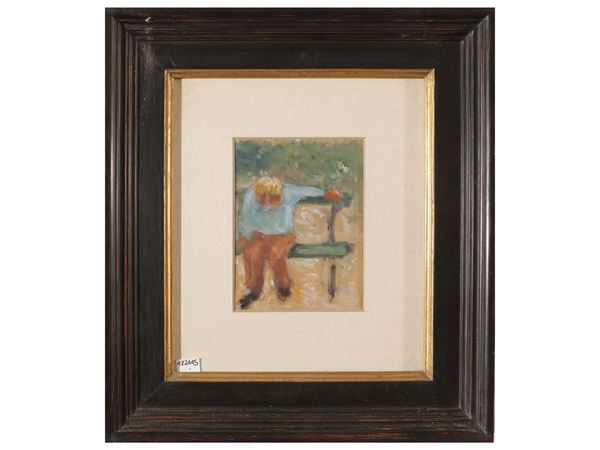 Seated figure - Reclining woman