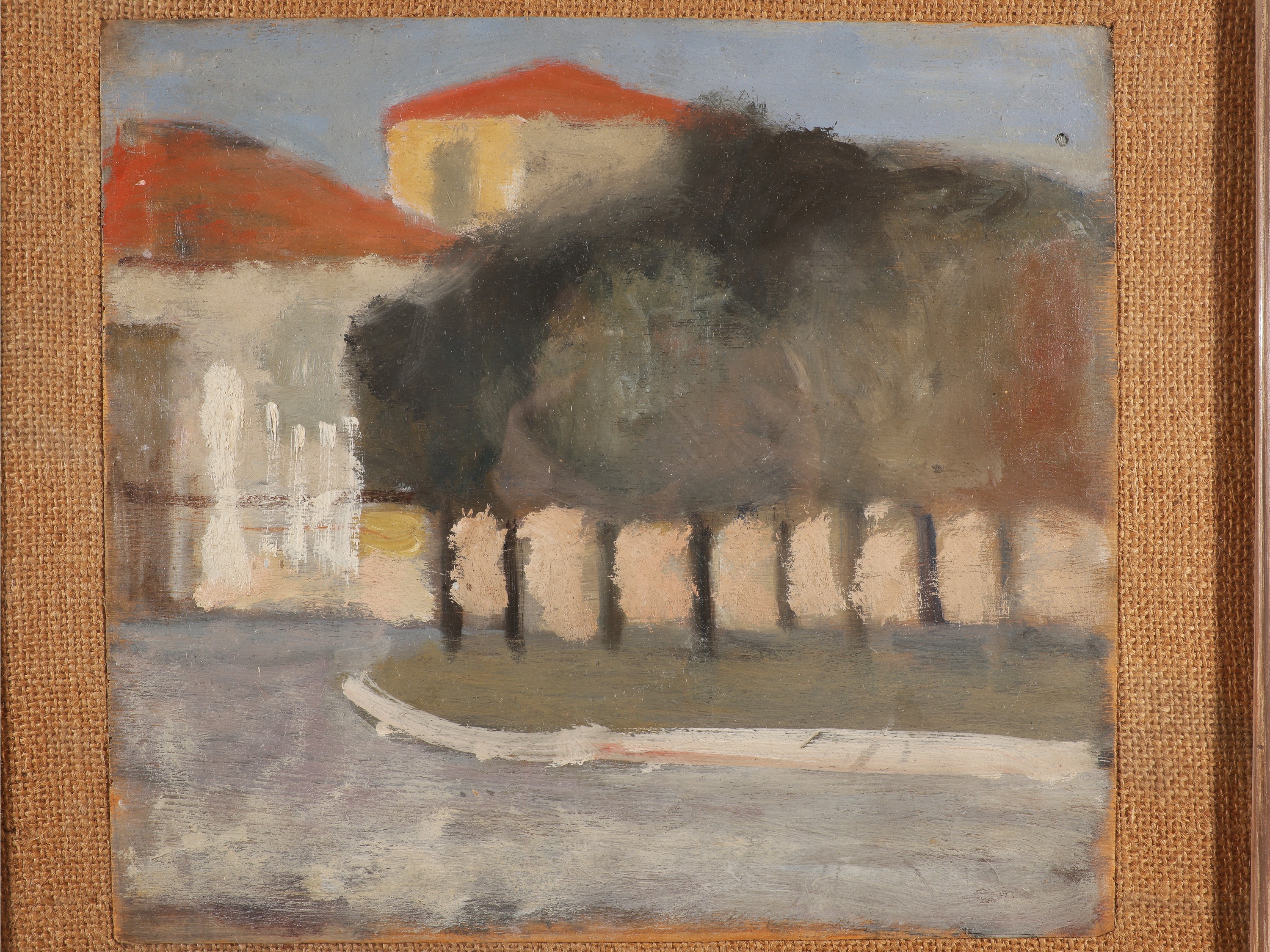 Alberi della stazione Viareggio 1946