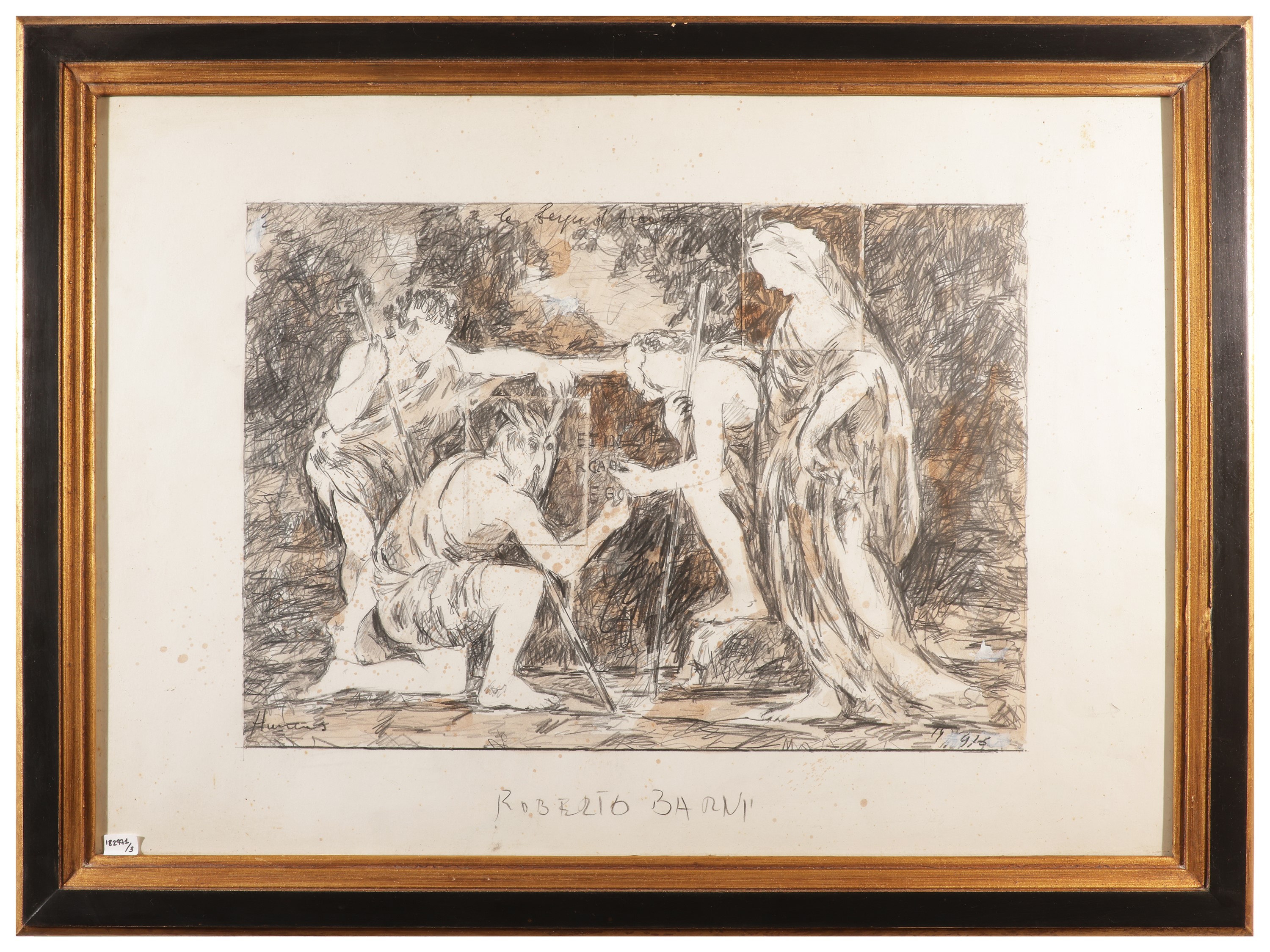 Scena classica - I pastori dellì'Arcadia - Le déjeuner sur l'herbe