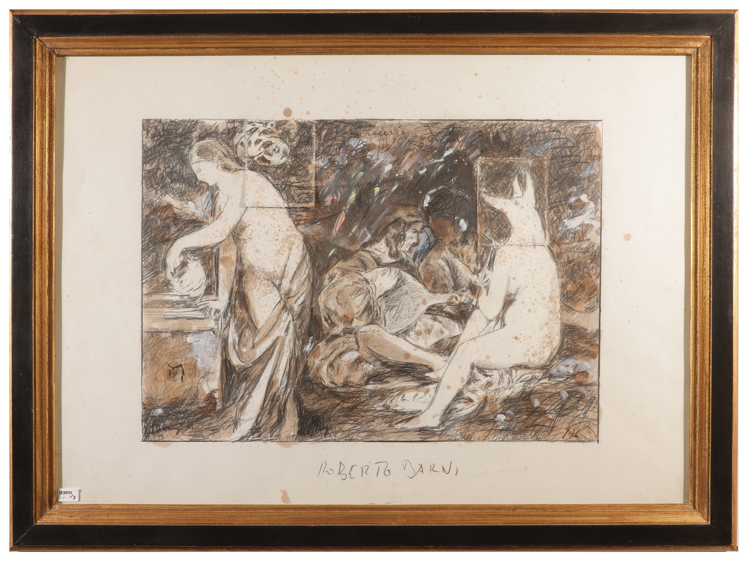 Scena classica - I pastori dellì'Arcadia - Le déjeuner sur l'herbe