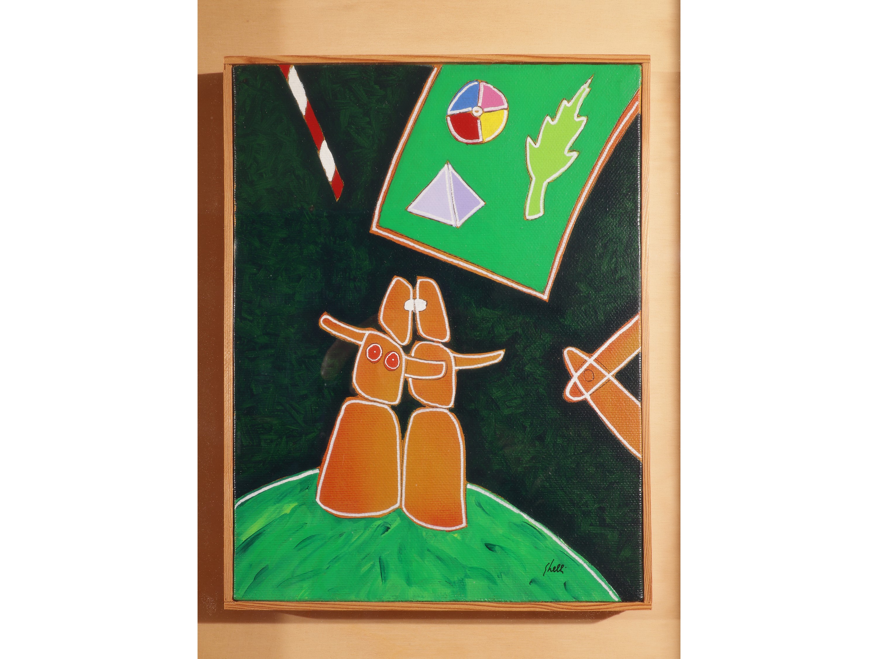 Custodiva i suoi simboli per mostrarglieli al primo incontro