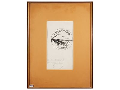 Studio – bozzetto preparatorio in tecnica mista su carta