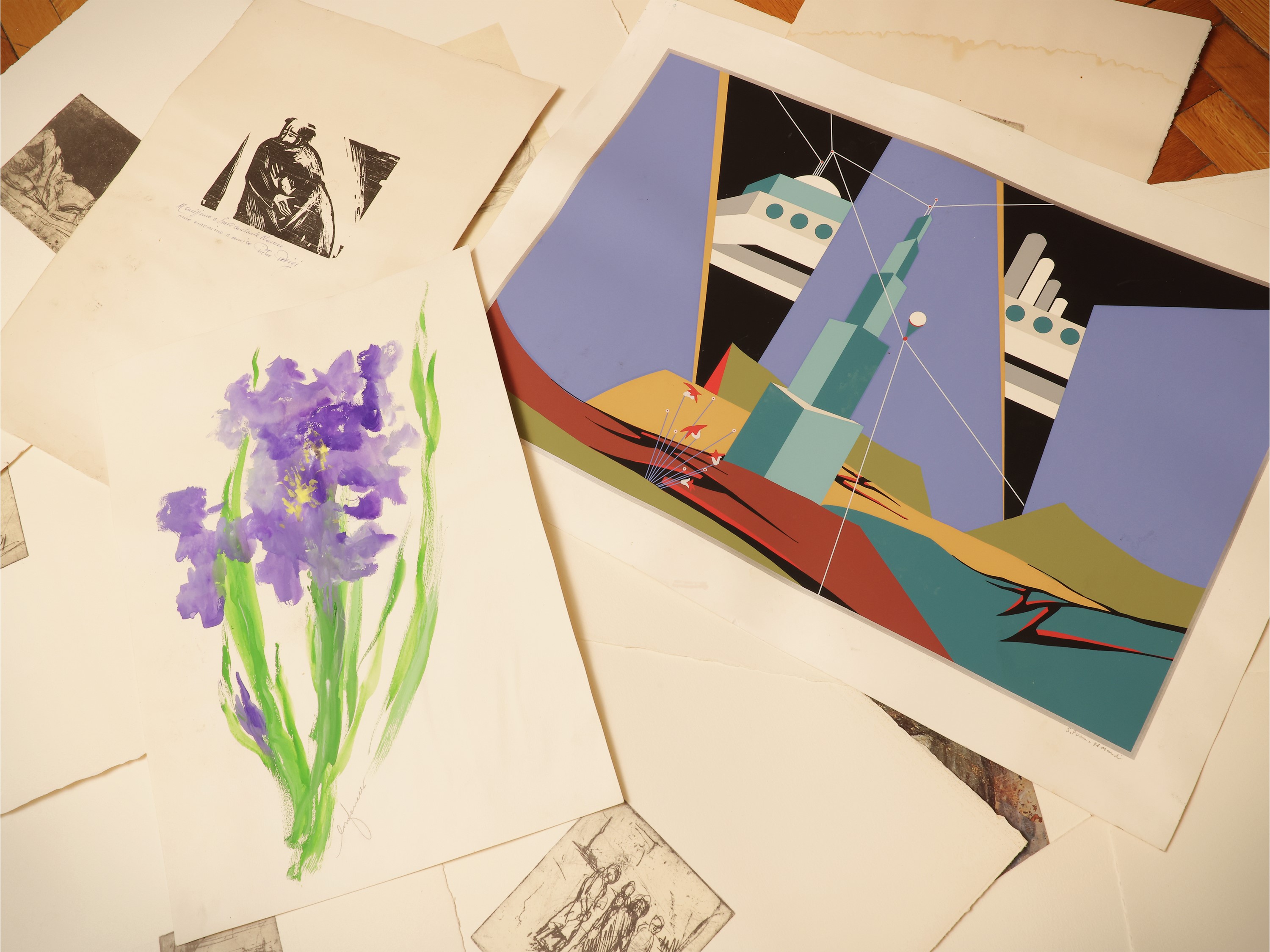 Miscellanea di grafica, studi e bozzetti