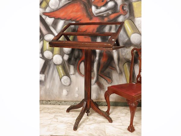 Large walnut lectern