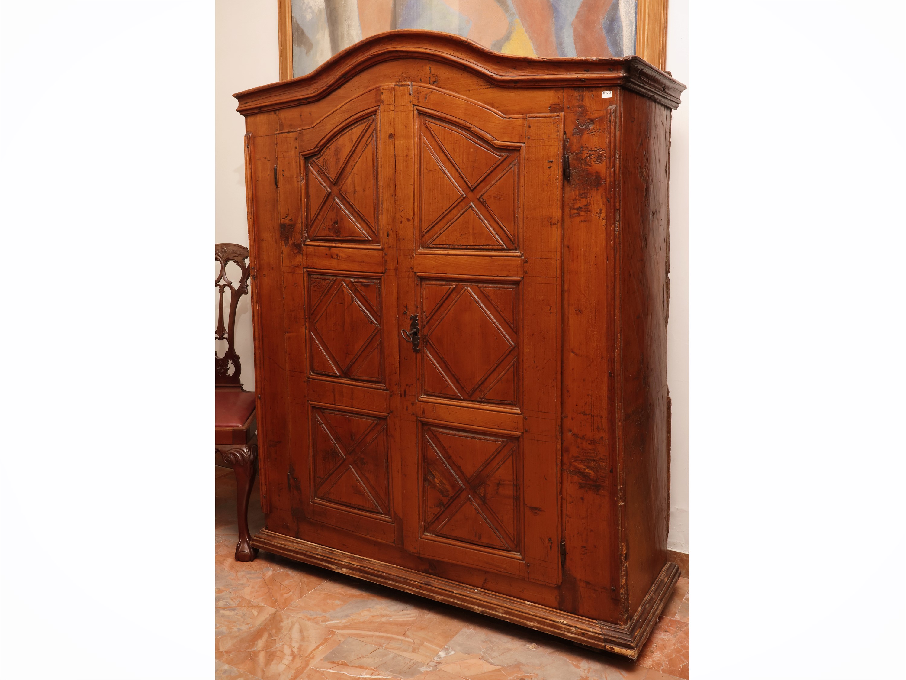 Piccolo armadio-credenza in noce