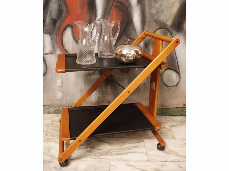 Carrello portavivande, legno, Anni Ottanta/Novanta