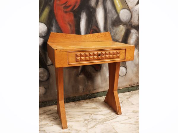 Wooden desk
