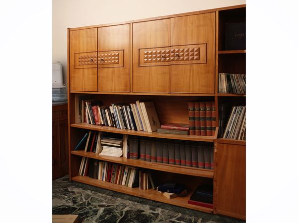 Large wooden bookcase