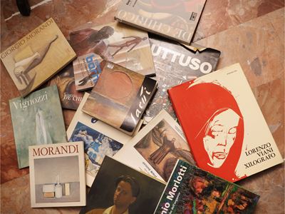Raccolta di monografie sui grandi artisti contemporanei italiani