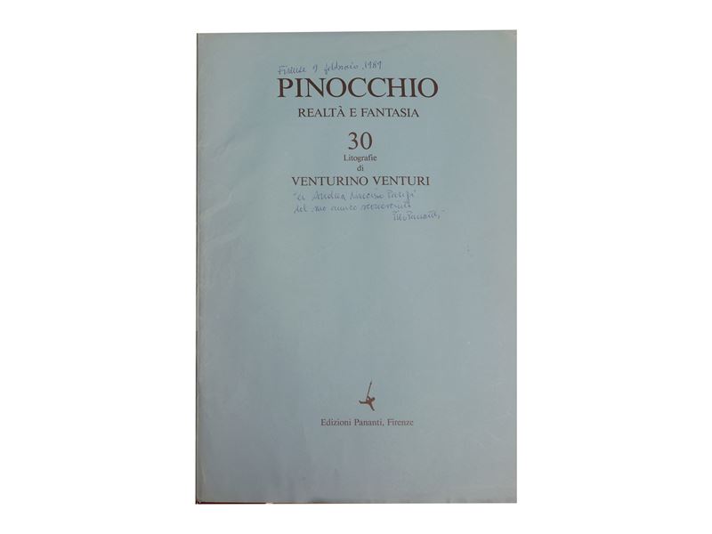 Venturino Venturi - Pinocchio. Realtà e fantasia, serie di trenta litografie