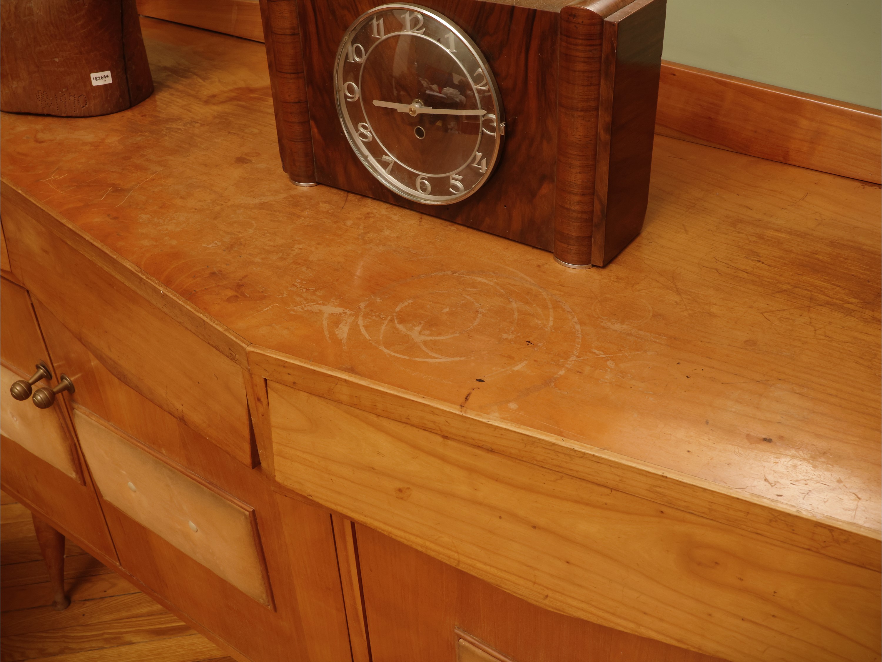 Credenza cassettiera in ciliegio, Anni Cinquanta