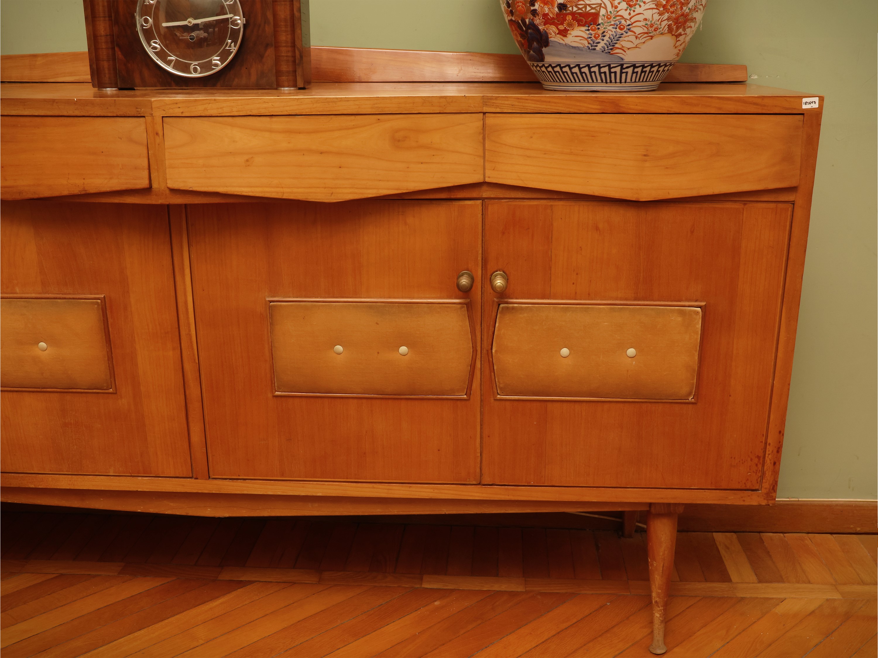 Credenza cassettiera in ciliegio, Anni Cinquanta