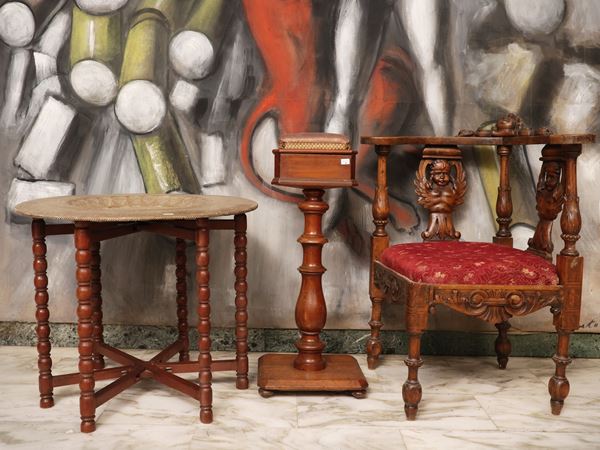 Three furnishing accessories