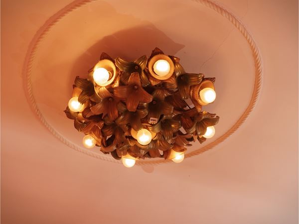 Murano glass wall light