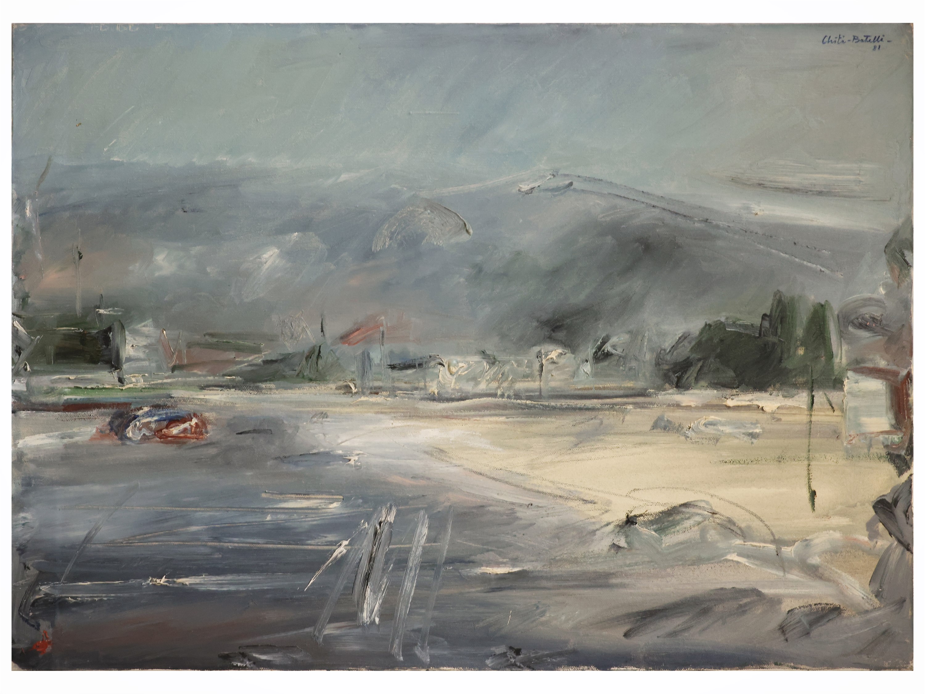 Scorci di citta 1976/79 e Paesaggio 1981