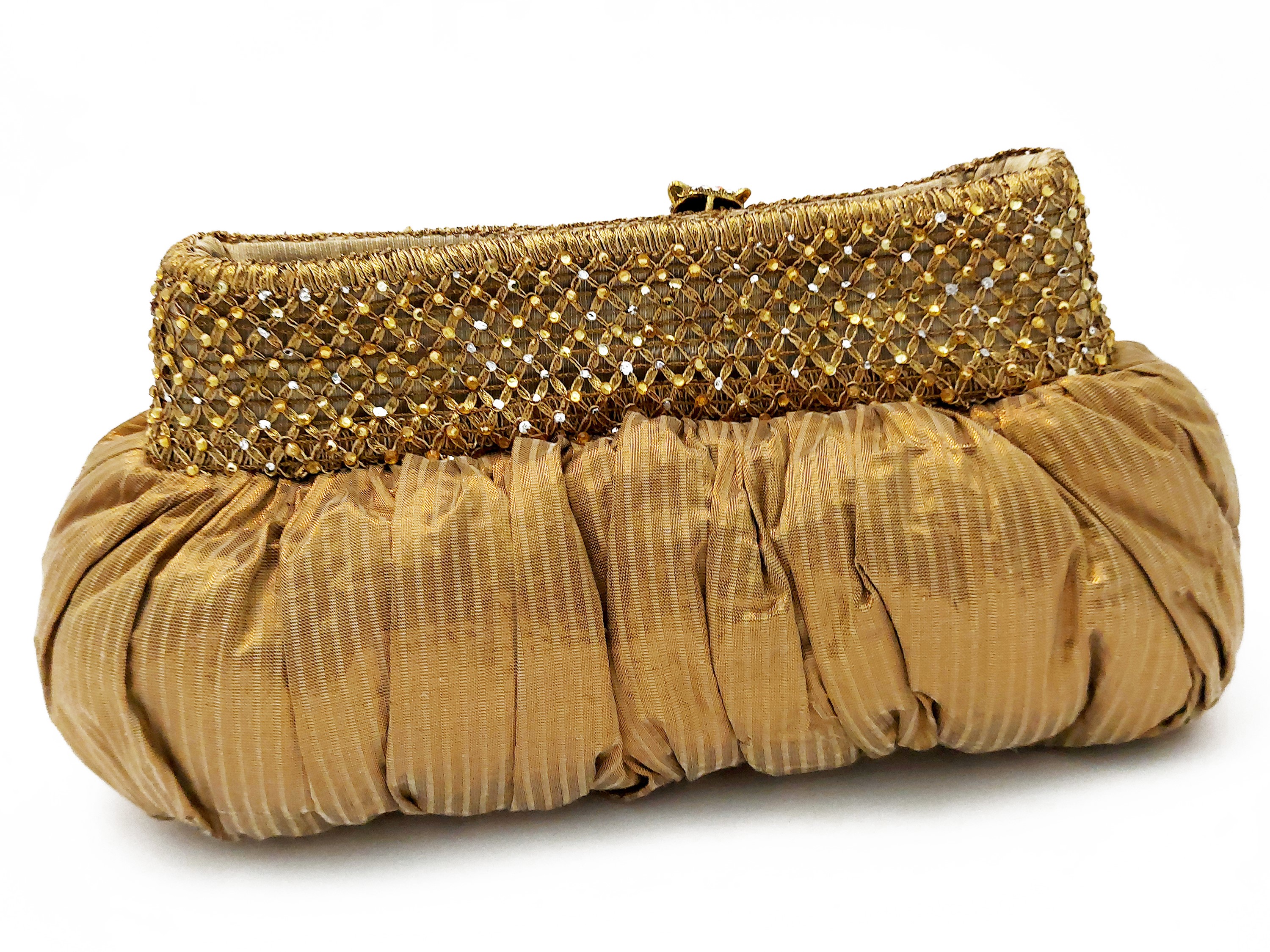 Pochette gioiello dorata