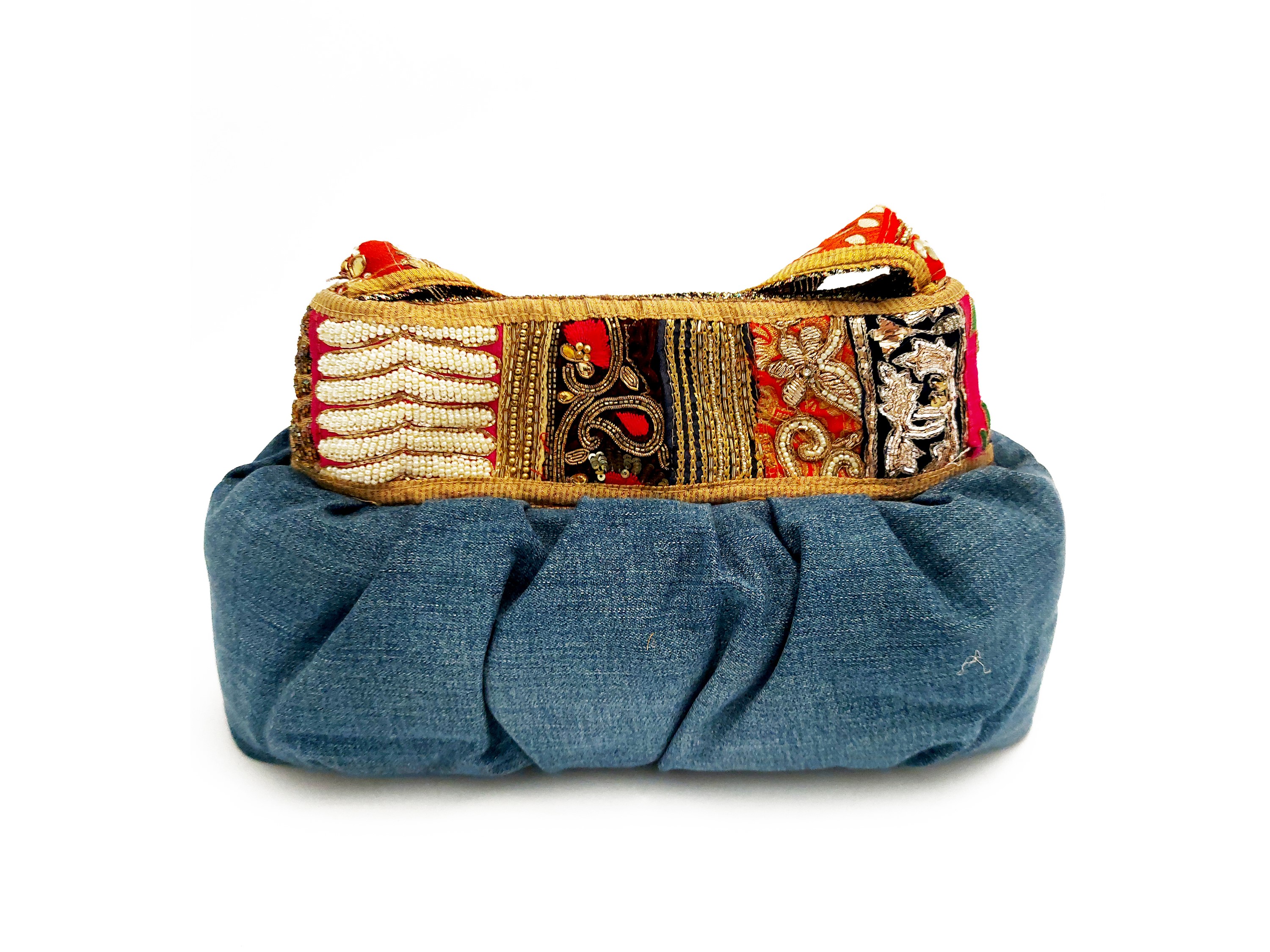 Borsa gioiello in denim
