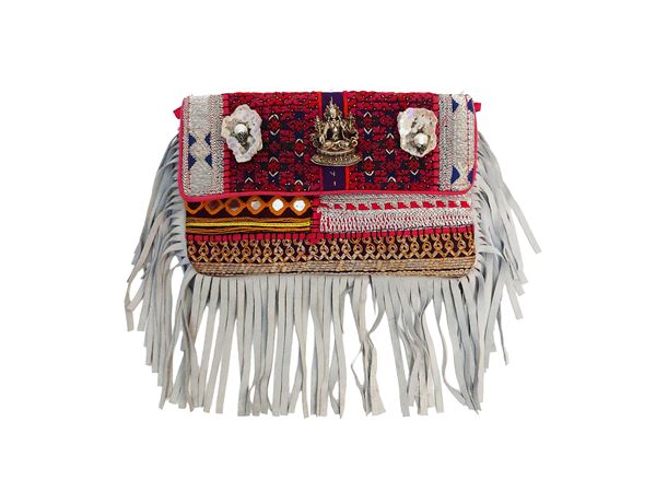 Roberta Balsamo - Pochette in tessuto indiano