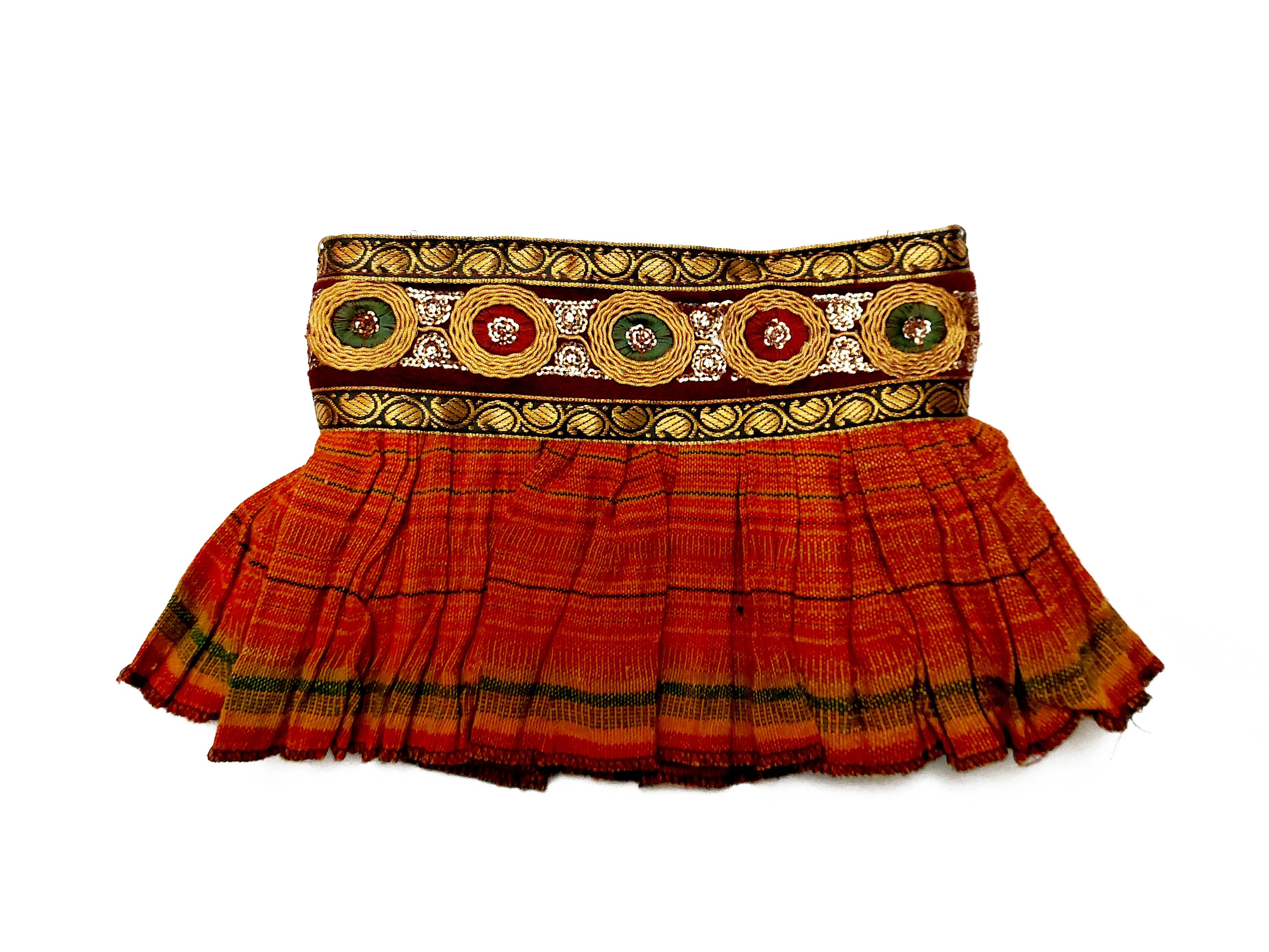 Borsetta gioiello in tessuto indiano