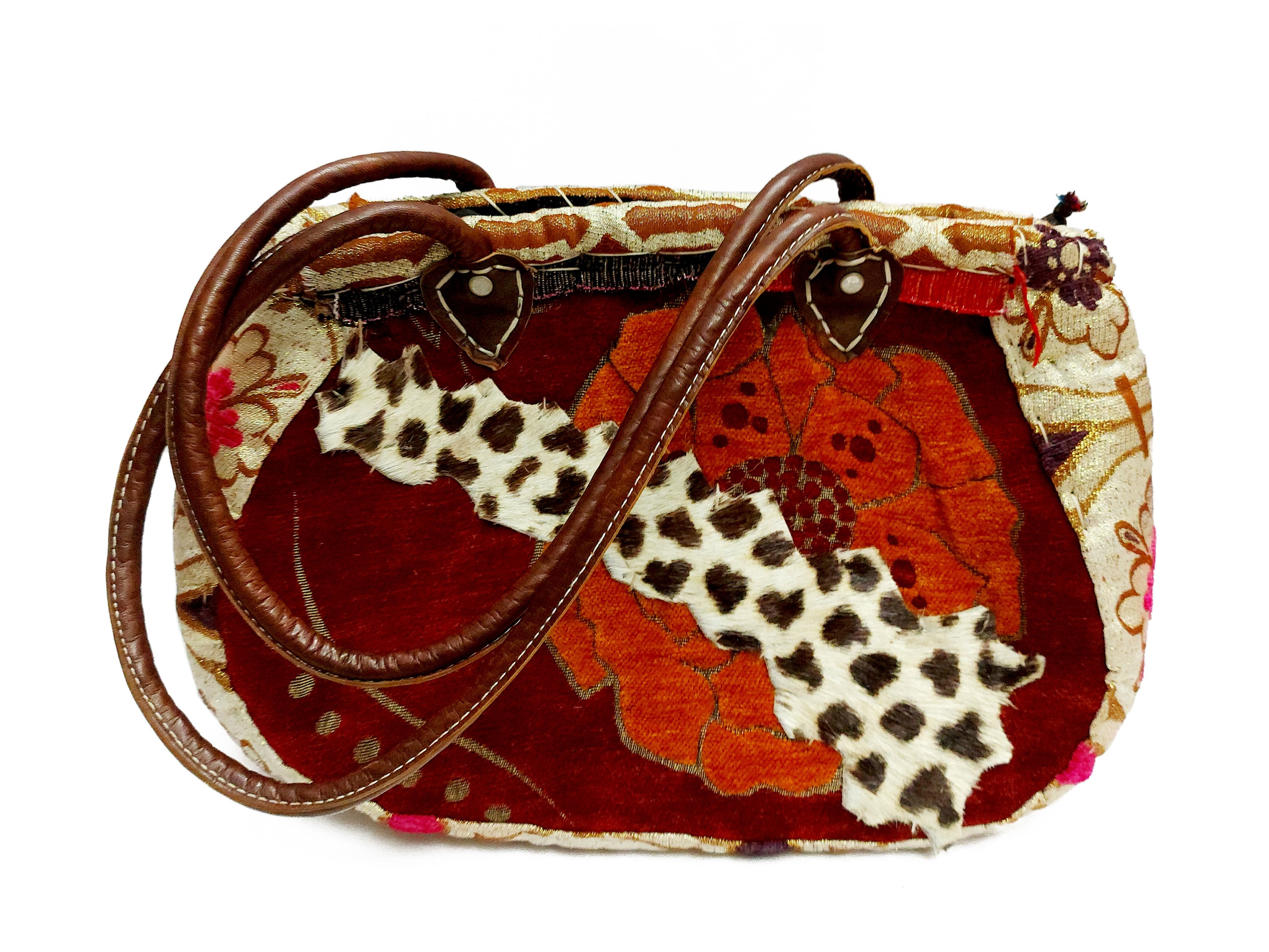 Borsa a spalla patchwork