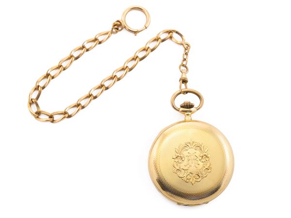 Orologio da tasca in oro 14Kt