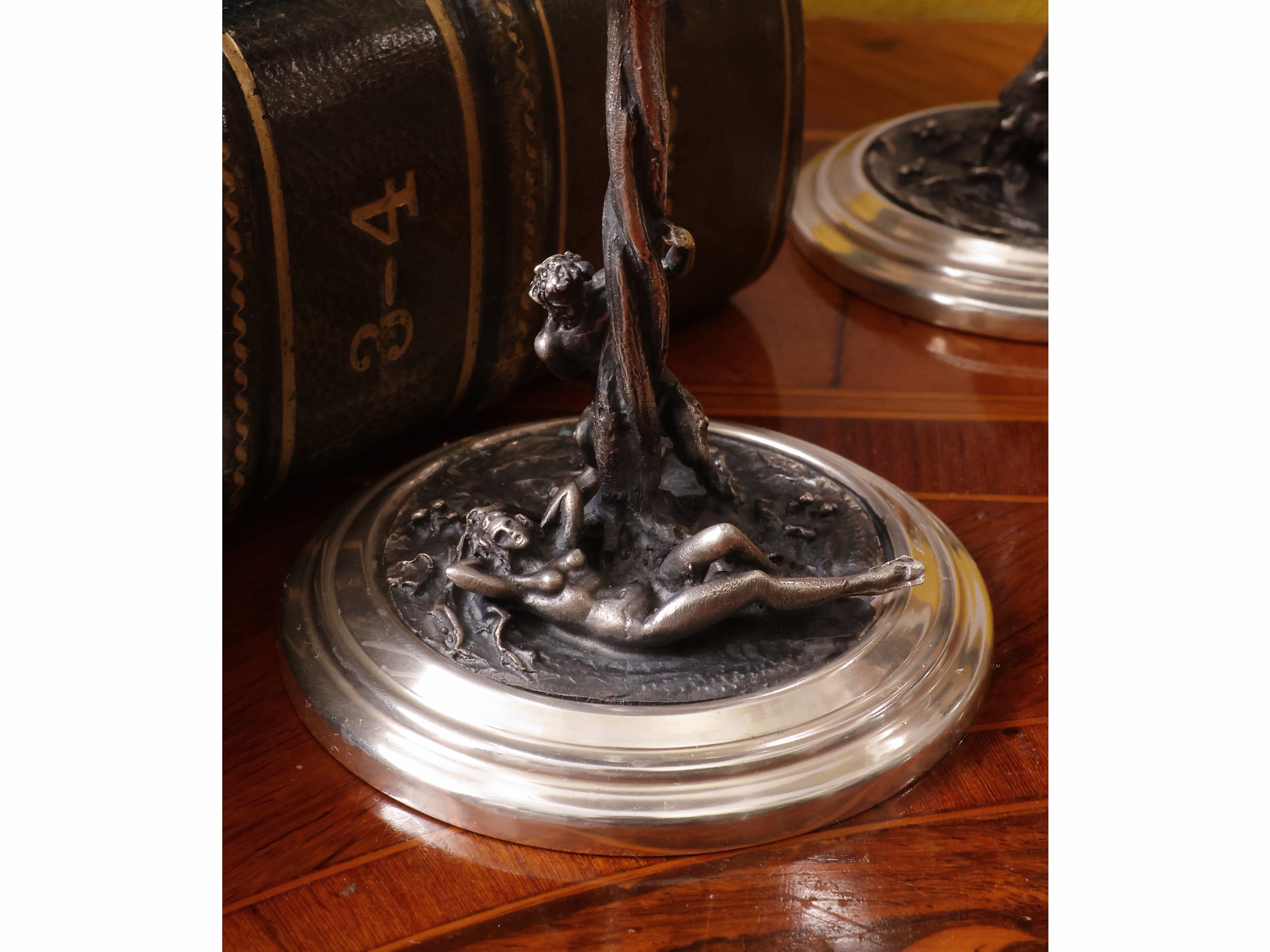 Serie di sei coppe in argento