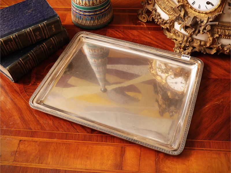 Vassoio da portata in argento, Greggio Rino Padova