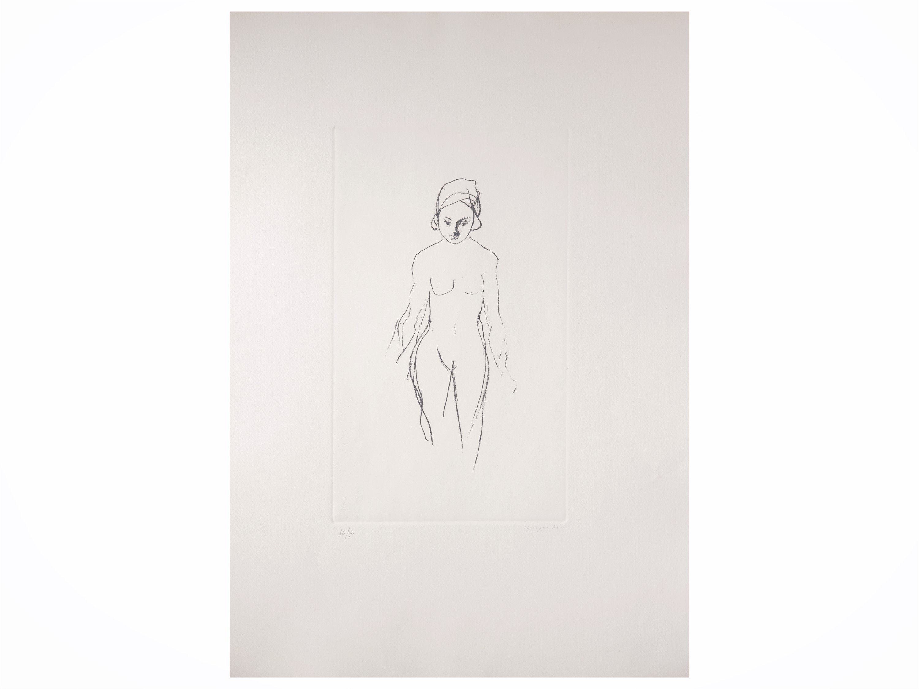 Giuseppe Ajmone, Nudo disteso; Ugo Capocchini, Nudo; Leonardo Cremonini, Tra le diagonali del son...