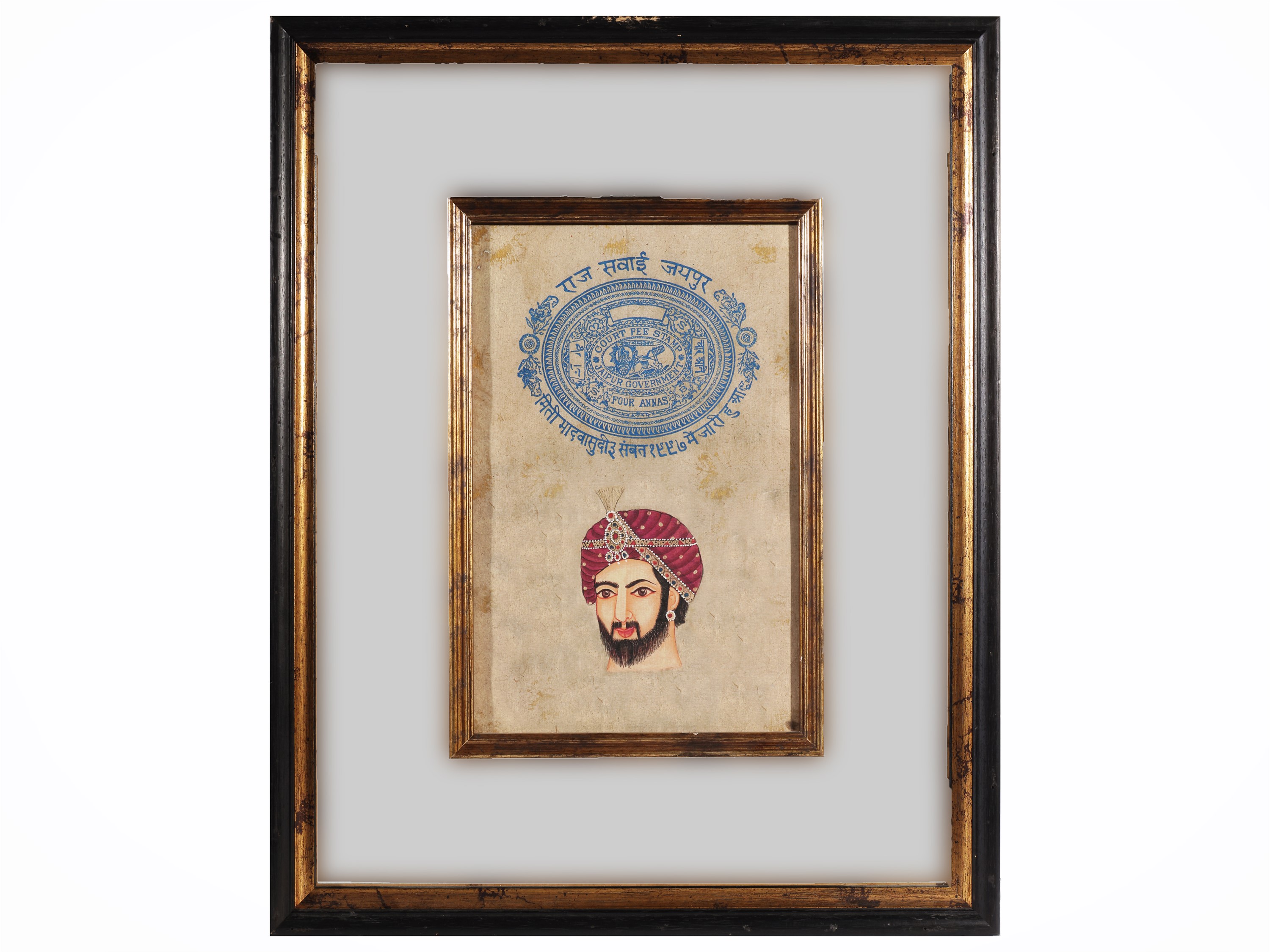 Coppia di specchiere decorative