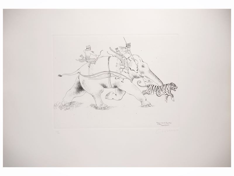 Bruno Caruso, La caccia sull'elefante; Arnoldo Ciarrocchi, Angelina; Fabrizio Clerici, Ovile - Tr...